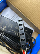 Tresco L-DC-SLELT30-1 12VDC 30W Plug-In Power Supply w/ 6-Snap Mounting Block - Black