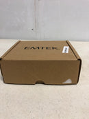 EMTEK Disk Rosette Privacy Set with Matching Finish Hermes Lever - Choice of Left/Right Handing and 6 Finishes - 5209HERRHUS10B - Right Handed (RH) - Oil Rubbed Bronze (US10B)