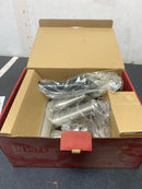 Pfister LG48-WD0 Woodbury 1.2 GPM Centerset Bathroom Faucet with TiteSeal Mounting and Spot Defense Technologies – Includes Push & Seal Drain Assembly - Spot Defense Brushed Nickel