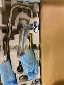 Kohler K-14406-3-SN Purist 1.2 GPM Widespread Bathroom Faucet with Pop-Up Drain Assembly - Polished Nickel