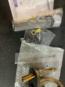 Kingston Brass KB5613AL Restoration 1.2 GPM Centerset Bathroom Faucet with Pop-Up Drain Assembly - Antique Brass