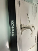 Sundae Single Handle Single Hole Bathroom Faucet in Vibrant Brushed Nickel