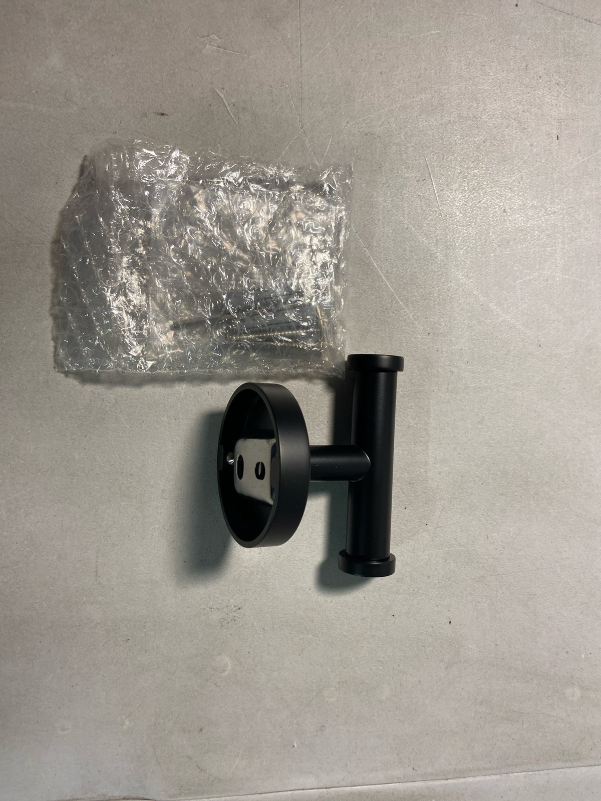 ICO Bath V67225 Lava Double Robe Hook - Matte Black