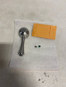 Delta RP92377 Cassidy Replacement Lever Handle with Button and Screw - Lumicoat Arctic Stainless