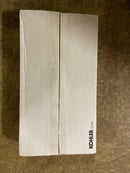 Kohler K-7259-BN Clearflo Brass Toe Tap Bath Drain in Vibrant Brushed Nickel