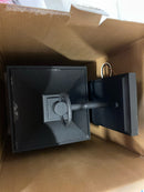 Progress lighting P560154-031 Park Court 19 in. 1-Light Textured Black Traditional Outdoor Wall Lantern with Clear Seeded Glass