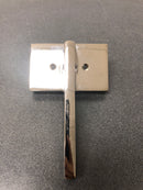 Emtek 5112HLOUS14LH Helios Left Handed Passage Door Lever Set with Modern Rectangular Rose - Polished Nickel