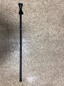 Kingston Brass SR110 Edenscape 60"-72" Stainless Steel Adjustable Tension Shower Curtain Rod with Decorative Flange, Matte Black