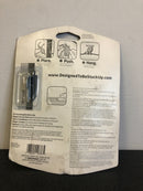 HIGH & MIGHTY 515311 Picture Hanger Value Pack, Easy Tool-Free Dry Wall Art Hangers for Artwork, Photos, and Mirrors, Holds up to 20lbs, 6 Pack, Steel