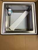 Amgood Stainless Steel Floor Mop Sink. 24 in. x 24 in. x 13 in.