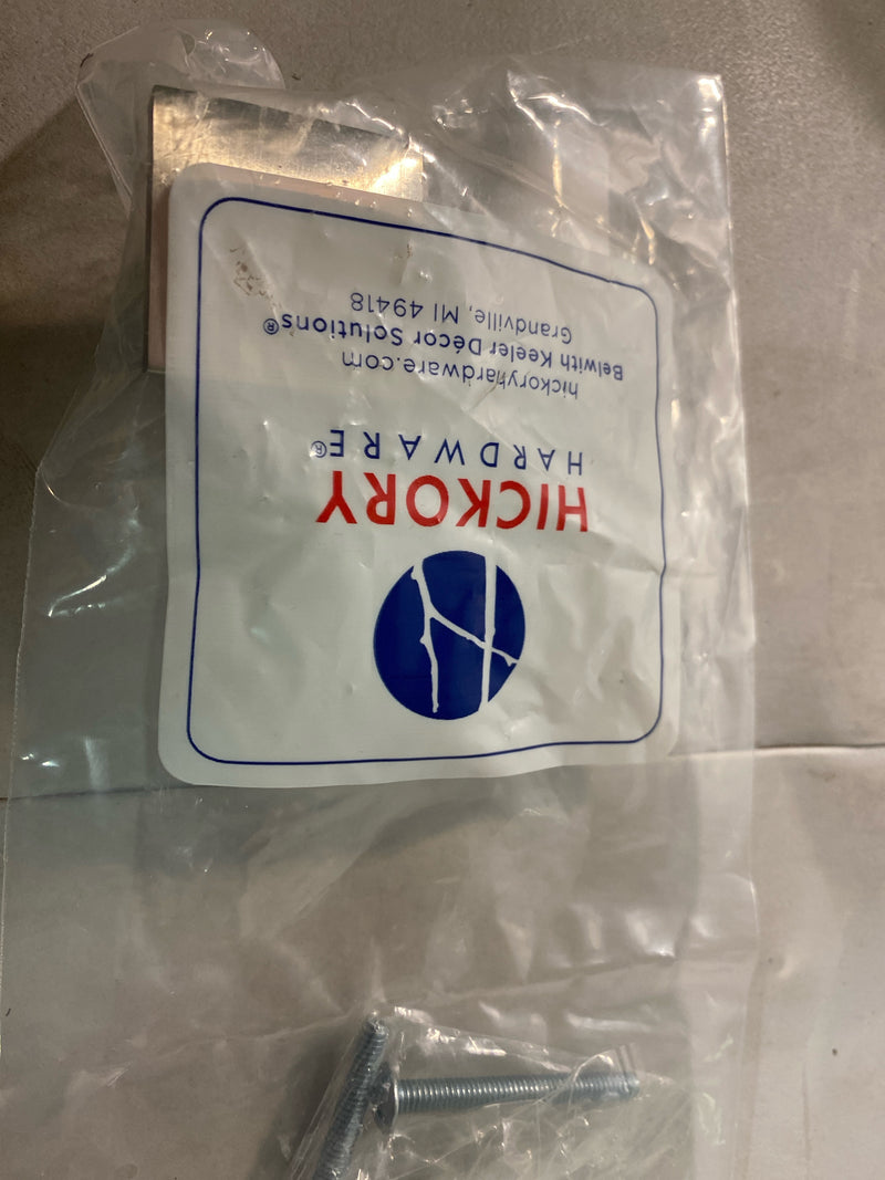 Hickory Hardware P3028-SN Studio 1-1/4 Inch Square Cabinet Knob - Satin Nickel