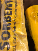 BAG111 PIG Disposal Bags: Polyethylene, Yellow, 33 gal Capacity, 38 in Lg, 38 in Wd, 36 in Ht, 6 mil Thick