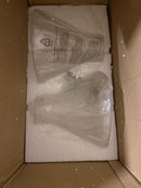 Millennium Lighting 20002-PN Barlon 2 Light 16" Wide Vanity Light with Water Glass Shades - Polished Nickel