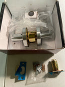 Cortland Grade 2 Standard-Duty Entry Lever, Satin Chrome