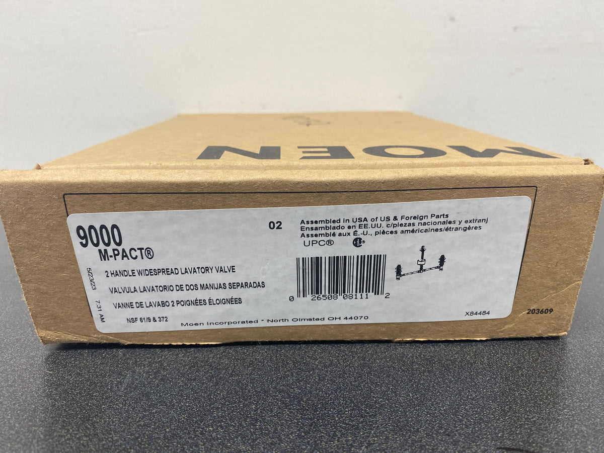 Moen 9000 N/A M-PACT 1/2" IPS Widespread Faucet Rough-In Valve with Drain Assembly