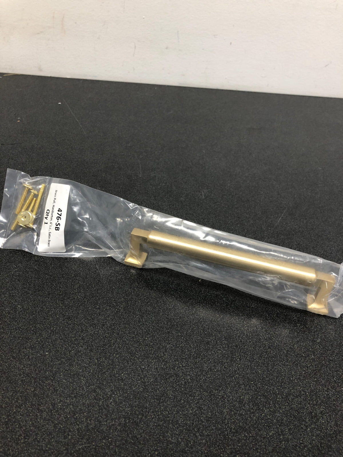 Schaub and Company 476 Haniburton 6" Center to Center Urban - Brass