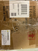 HomePlace Lighting 648911BN-541 Presley Transitional Rustic Soft White Glass Cone Wall Sconce, 1-Light 100 Watt, 14" H x 6" W, Brushed/Satin Nickel