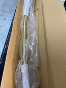 KOHLER K-9350-2MB EXPANSE CURVED SHOWER ROD - TRANSITIONAL, Vibrant Brushed Moderne Brass