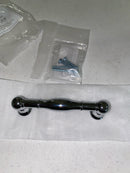 Belwith Keeler B076290-CH Fuller 3-3/4" Center to Center Vintage Cabinet Handle / Drawer Pull - Chrome