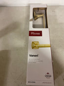 Pfister BTB-VRI1BG Vaneri 18 in. Wall Mounted Towel Bar in Brushed Gold