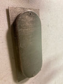 Emtek 2201 US15 Modern Rectangular Flush Pull 4" - Satin Nickel