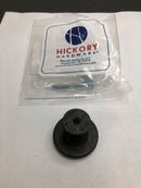Hickory Hardware H076698-BI Forge 1-3/8 Inch Mushroom Cabinet Knob - Black Iron
