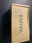 Emtek 8469US10B Square Brass Modern Single Cylinder Keyed Entry Deadbolt - Oil Rubbed Bronze