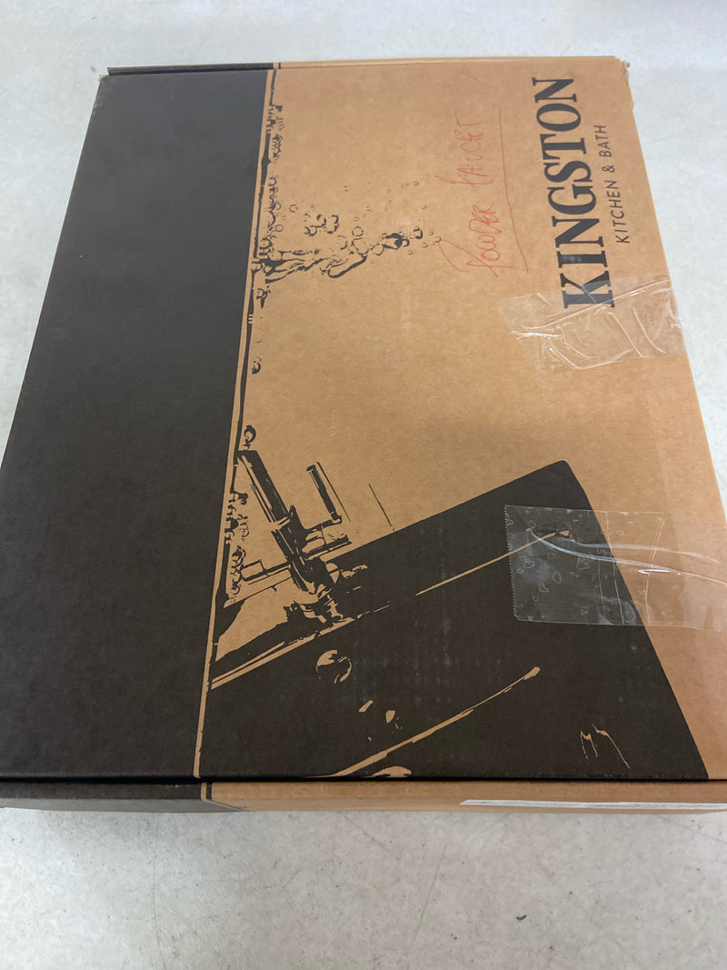 Kingston Brass KS4465HL Metropolitan 1.2 GPM Widespread Bathroom Faucet with Pop-Up Drain Assembly - Oil Rubbed Bronze