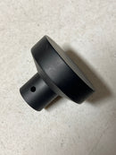 Baldwin 4404190BIN Contemporary 1-1/4 Inch Mushroom Cabinet Knob from the Estate Collection - Satin Black