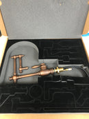Waterstone 4100-12-DAMB Towson 1.75 GPM Single Hole Kitchen Faucet with Lever Handle - 12" Spout - Distressed American Bronze