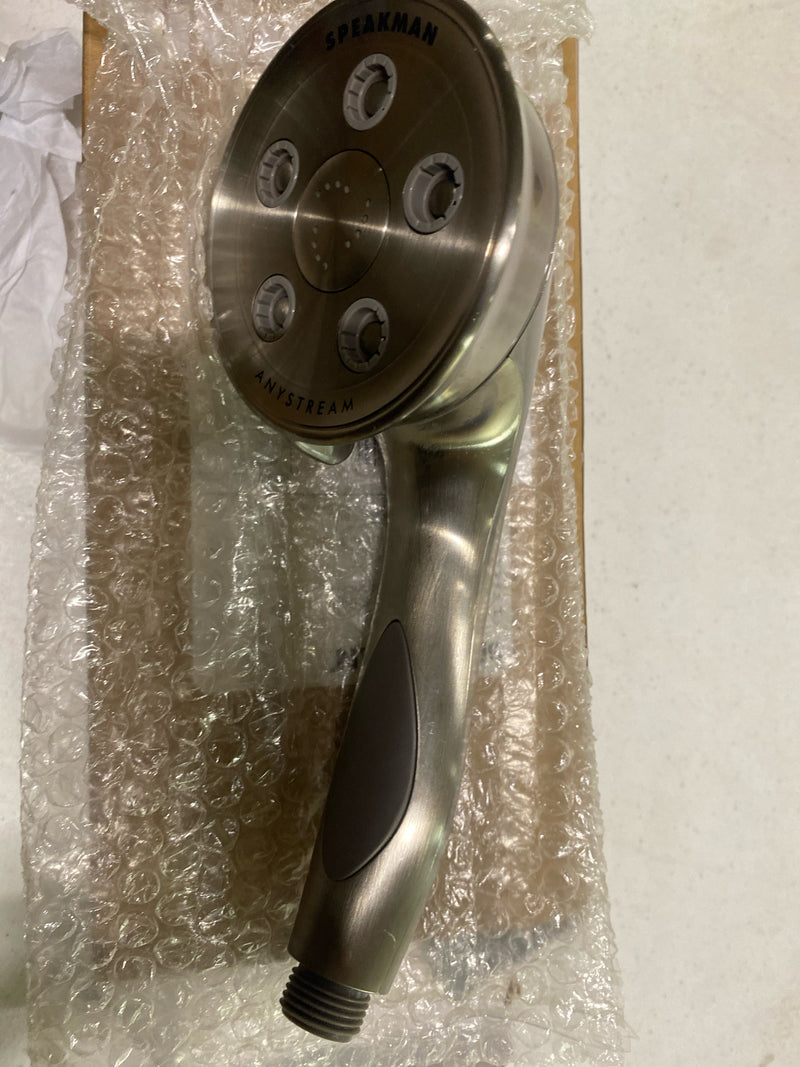Speakman VS-3014-BN Caspian 2.5 GPM Multi Function Anystream Personal Hand Shower - Brushed Nickel