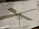 MINKA-AIRE F734L-SI Strata 52" Outdoor Ceiling Fan with LED Lights & Remote, Smoked Iron