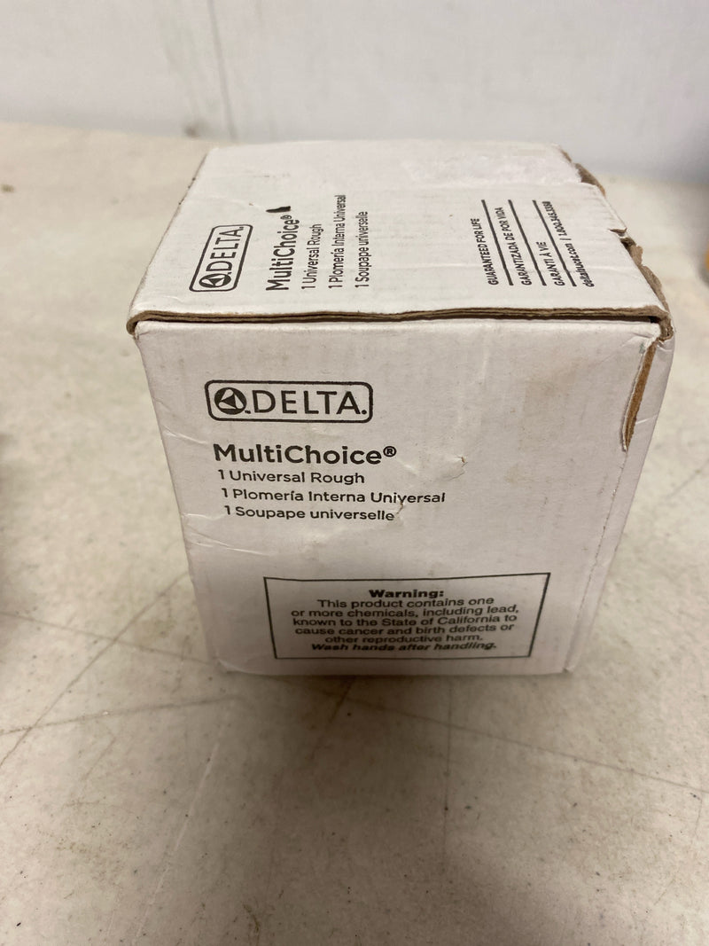 Delta Diverter Rough-In Valve for Delta 3 Function and 6 Function Diverter Trims