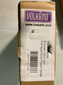 ICO Bath V5080-BGL Volkano Fire Wall Mounted Euro Toilet Paper Holder - Brushed Gold Light