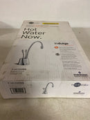 InSinkErator F-HC1100BB Indulge Instant Hot Water Dispenser, Double Handle Hot and Cold with 5-Year In-Home - Less Tank - Brushed Bronze