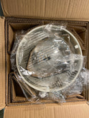 Progress lighting P3610-2030K9 10 in. Weaver Collection 1-Light Antique Bronze Integrated LED Flush Mount