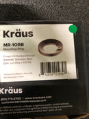 Kraus MR-1ORB Mounting Ring for Vessel Sinks - Oil Rubbed Bronze