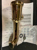Brizo 73565-PG Beauclere 9" Integrated Diverter Tub Spout - Polished Gold
