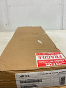ARIEL 22"x4" Carrara White Marble Vanity Top Side Splash