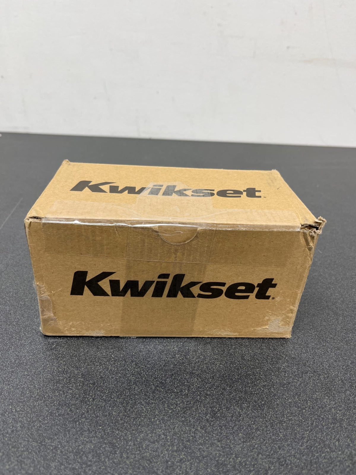 Kwikset 971CSLSQT-514 Casey Single Cylinder Interior Pack with Square Rose for 818 Low Profile Handlesets - Iron Black