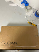 Sloan 3370400 Dual Cycle (1.6 / 1.1 GPF) Exposed, Battery Powered, Sensor Activated Sloan ECOS Electronic Dual Flush Model Water Closet Flushometer for Floor Mounted or Wall Hung 1-1/2" Top Spud Bowls - Chrome