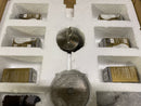 Generation Lighting 3139106EN3-962 Six Light Chandelier, Three, Burnt Sienna