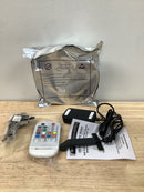 Ecosmart LR1321-RGB-TV 55" to 65" TV RGB Color Sensing Dimmable Plug-In LED Black TV Backlight with Remote Control