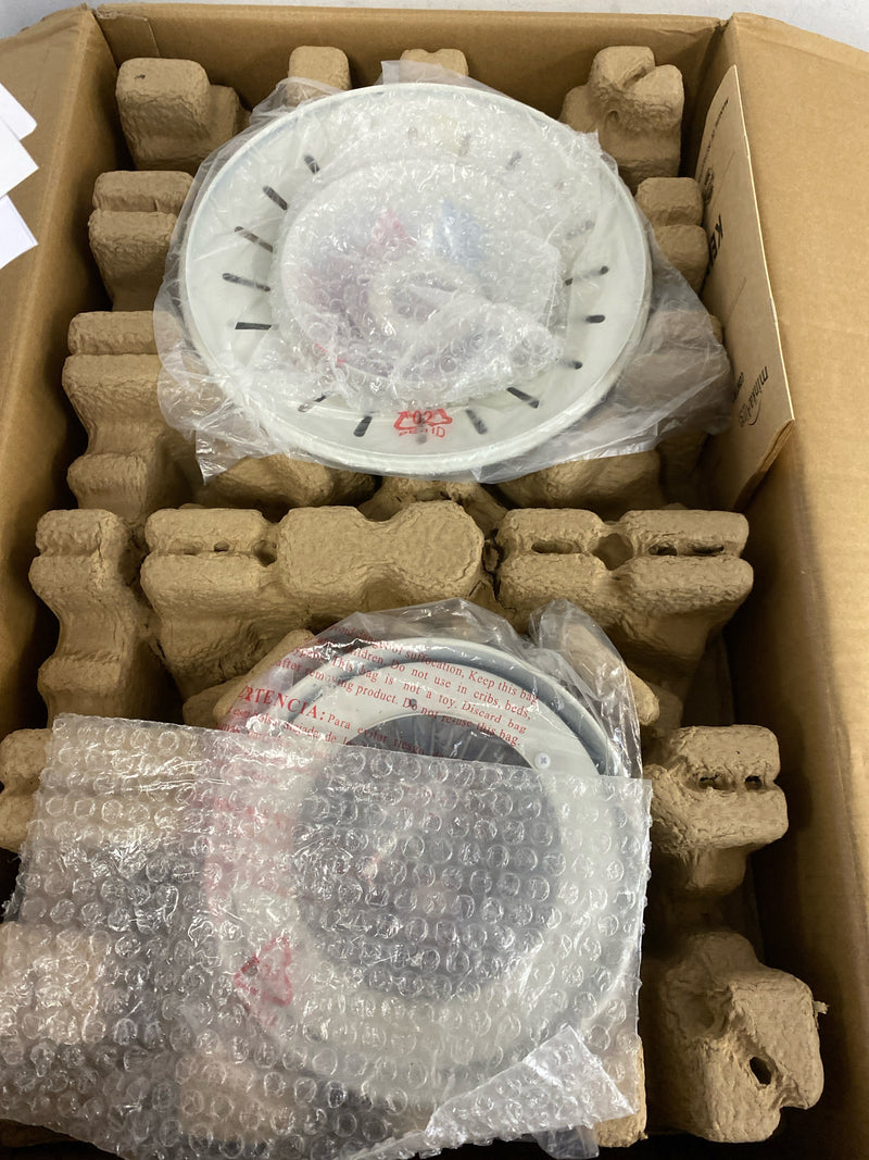 MINKA-AIRE F717L-WHF Kelvyn 52-Inch Ceiling Fan with Integrated CCT LED Light Kit in Flat White Finish