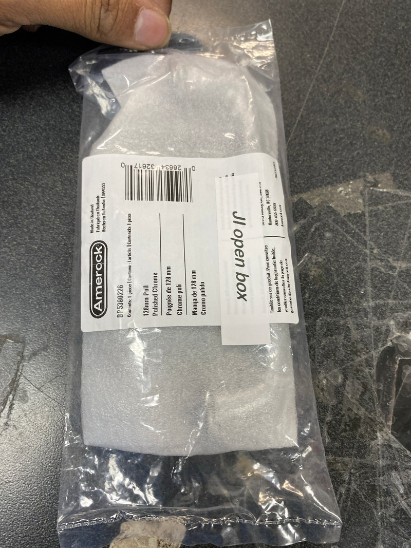 Amerock BP5380226 Kane 5-1/16 Inch Center to Center Handle Cabinet Pull - Polished Chrome