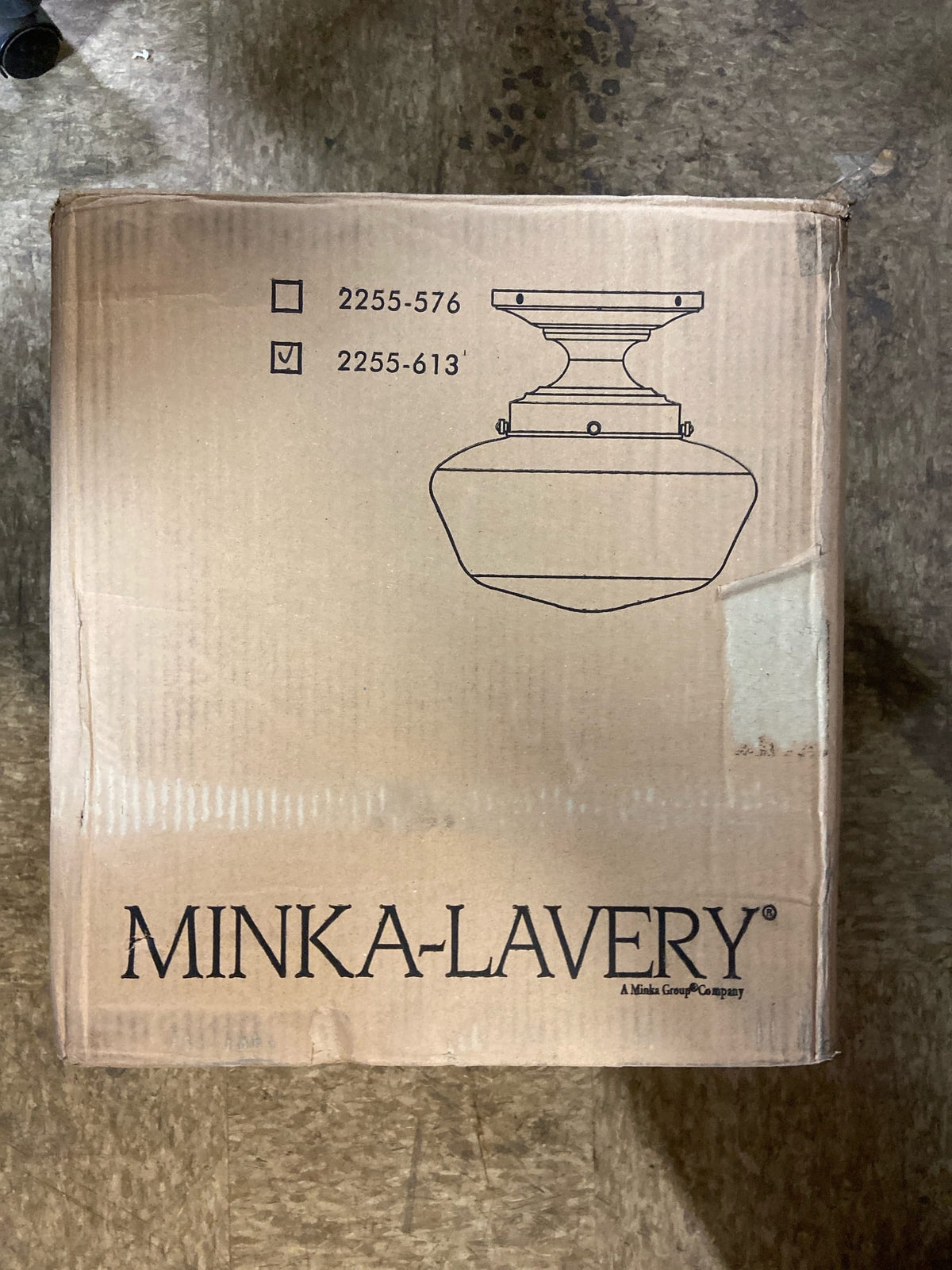 Minka Lavery 2255-613 1 Light 11.25" Height Semi-Flush Ceiling Fixture in Polished Nickel - Polished Nickel