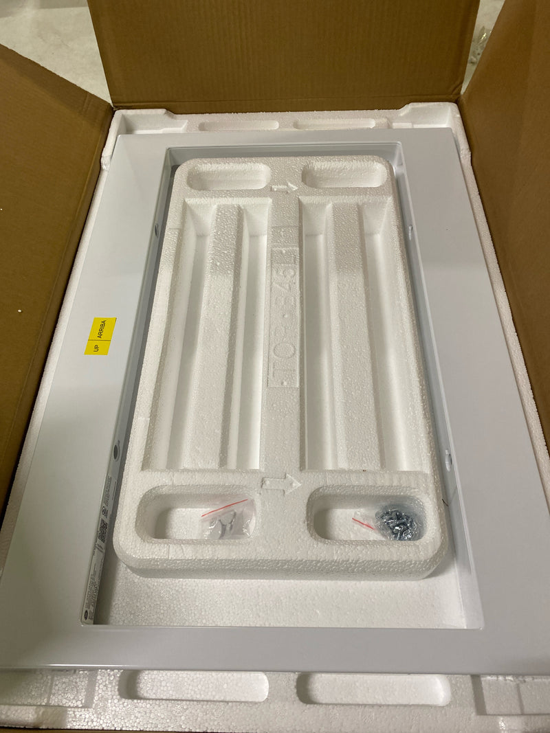 Ge JX7227DLWW 27 in. Optional Built-In Trim Kit in White