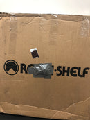 Rev-A-Shelf 6421-28-15-52 6421 Series 28 Inch Pie Cut Single Lazy Susan Shelf with Bottom Mount Hardware - Almond