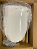 TOTO WASHLET KS6 Electronic Bidet Toilet Seat with Instantaneous Water Heating, PREMIST and EWATER+ Wand Cleaning, Elongated, Cotton White - SW3946