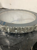 Lamqee 06FTL0173BBK Crystal 12.6 in. 18-Watt Chrome Integrated LED Flush Mount Round Ceiling Light for Kitchen Bedroom Bathroom Hallway